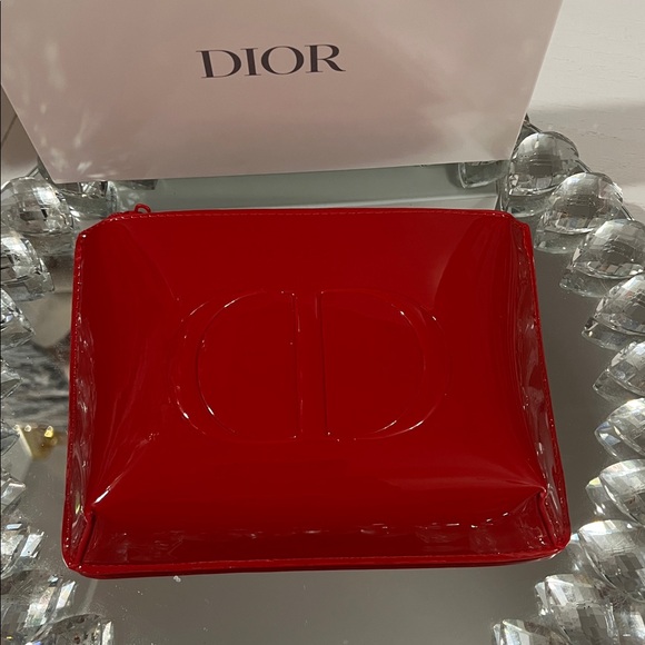 Dior Red Clutch - Picture 3 of 7